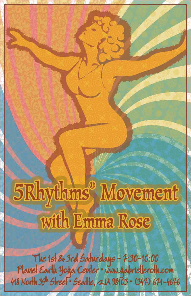 5 Rhythms Poster